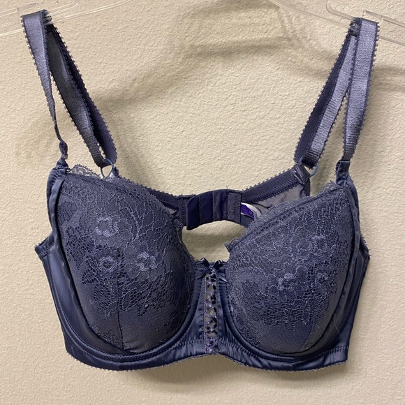 EUC Parfait Lingerie underwire lightly padded back closure bra, size 36D - Picture 2 of 6